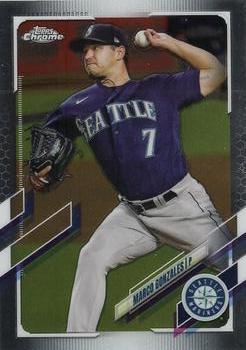 #152 Marco Gonzales - Seattle Mariners - 2021 Topps Chrome Baseball