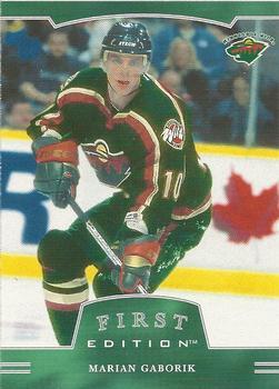 #152 Marian Gaborik - Minnesota Wild - 2002-03 Be a Player First Edition Hockey