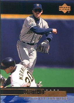 #152 Mark Loretta - Milwaukee Brewers - 2000 Upper Deck Baseball