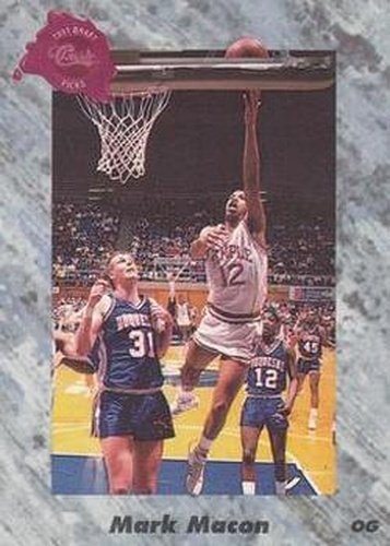 #152 Mark Macon - Denver Nuggets - 1991 Classic Four Sport