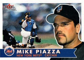 #152 Mike Piazza - New York Mets - 2001 Fleer Tradition Baseball