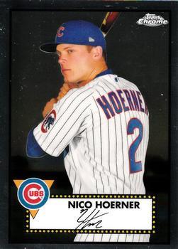 #152 Nico Hoerner - Chicago Cubs - 2021 Topps Chrome Platinum Anniversary Baseball