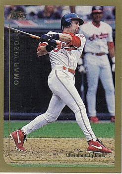 #152 Omar Vizquel - Cleveland Indians - 1999 Topps Baseball
