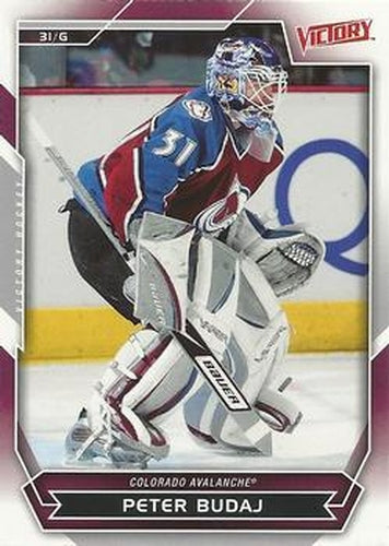 #152 Peter Budaj - Colorado Avalanche - 2007-08 Upper Deck Victory Hockey