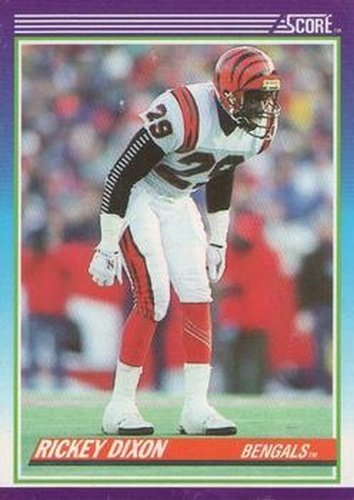#152 Rickey Dixon - Cincinnati Bengals - 1990 Score Football
