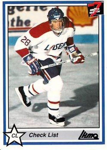 #152 St-Hyacinthe Laser - Saint-Hyacinthe Laser - 1990-91 7th Inning Sketch QMJHL Hockey