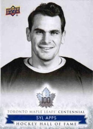 #152 Syl Apps - Toronto Maple Leafs - 2017 Upper Deck Toronto Maple Leafs Centennial Hockey