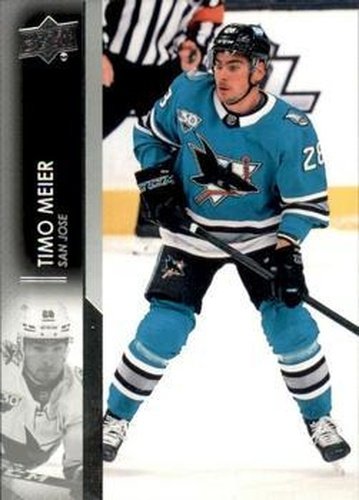 #152 Timo Meier - San Jose Sharks - 2021-22 Upper Deck Hockey