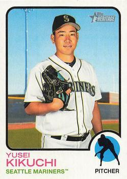 #152 Yusei Kikuchi - Seattle Mariners - 2022 Topps Heritage Baseball