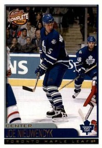#152 Joe Nieuwendyk - Toronto Maple Leafs - 2003-04 Pacific Complete Hockey