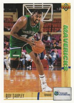 #152 Roy Tarpley - Dallas Mavericks - 1991-92 Upper Deck Basketball