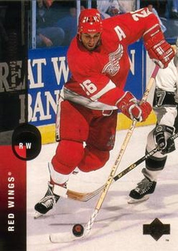 #152 Ray Sheppard - Detroit Red Wings - 1994-95 Upper Deck Hockey