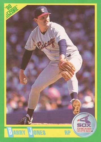 #152 Barry Jones - Chicago White Sox - 1990 Score Baseball