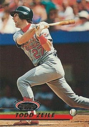 #152 Todd Zeile - St. Louis Cardinals - 1993 Stadium Club Baseball