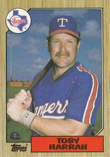 #152 Toby Harrah - Texas Rangers - 1987 Topps Baseball