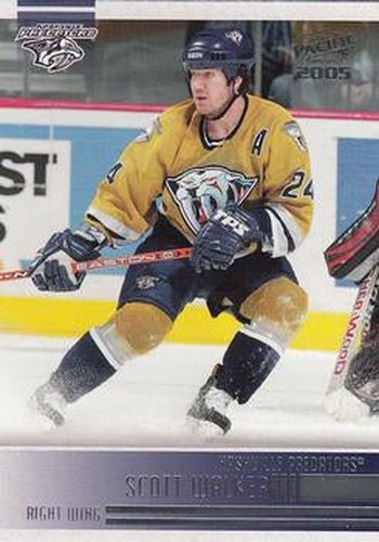 #152 Scott Walker - Nashville Predators - 2004-05 Pacific Hockey