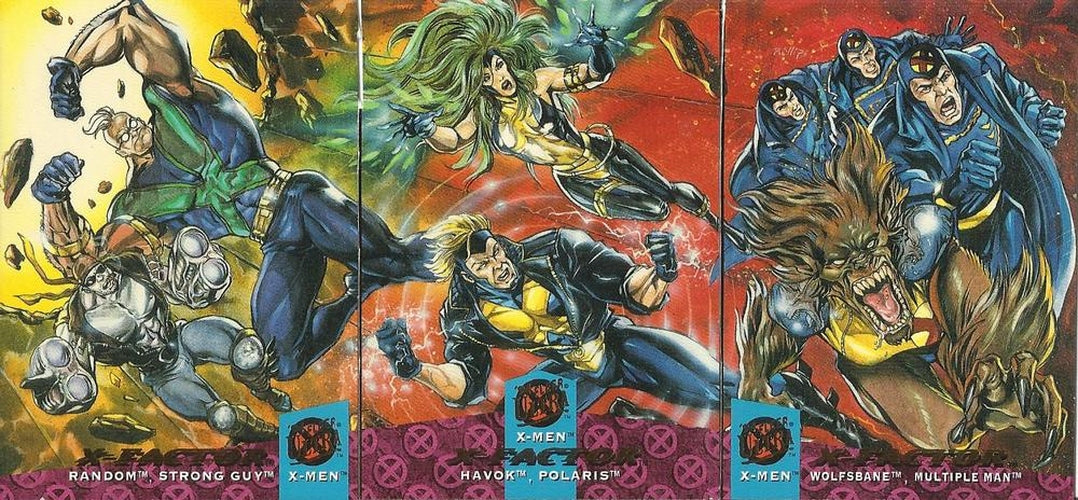 #152 X-Factor Part 1, Part 2, Part 3 art by Joe Phillips - 1994 Ultra X-Men