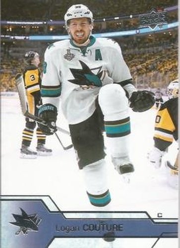 #152 Logan Couture - San Jose Sharks - 2016-17 Upper Deck Hockey