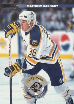#152 Matthew Barnaby - Buffalo Sabres - 1996-97 Donruss Hockey