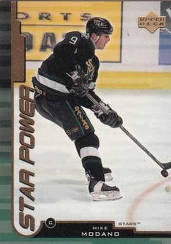 #152 Mike Modano - Dallas Stars - 1999-00 Upper Deck Hockey