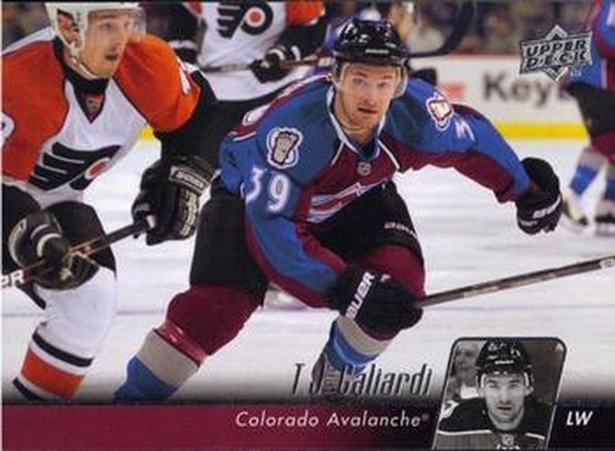 #152 T.J. Galiardi - Colorado Avalanche - 2010-11 Upper Deck Hockey