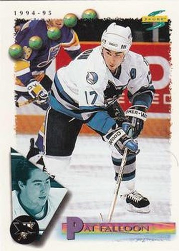 #152 Pat Falloon - San Jose Sharks - 1994-95 Score Hockey