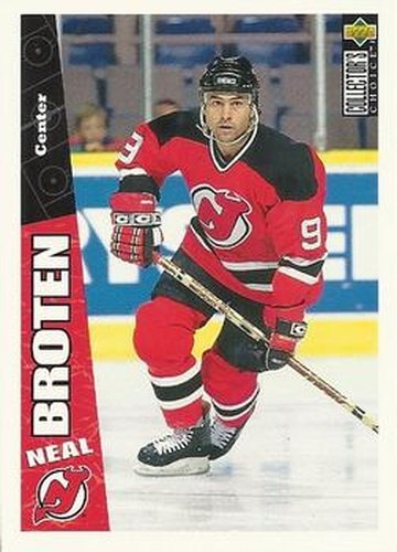 #152 Neal Broten - New Jersey Devils - 1996-97 Collector's Choice Hockey