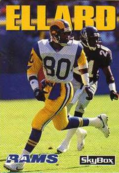 #152 Henry Ellard - Los Angeles Rams - 1992 SkyBox Impact Football