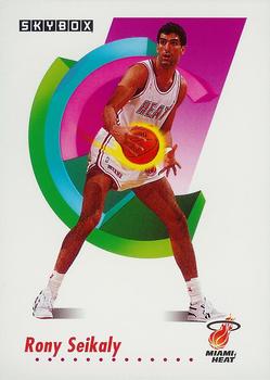 #152 Rony Seikaly - Miami Heat - 1991-92 SkyBox Basketball