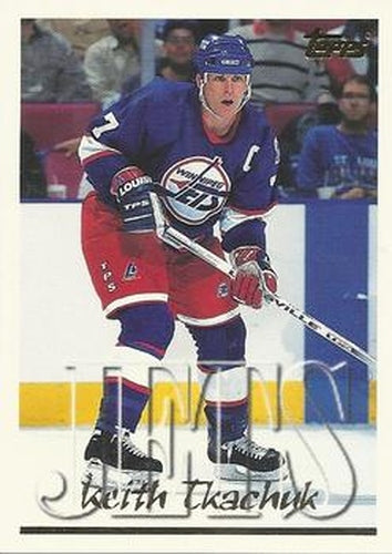 #152 Keith Tkachuk - Winnipeg Jets - 1995-96 Topps Hockey