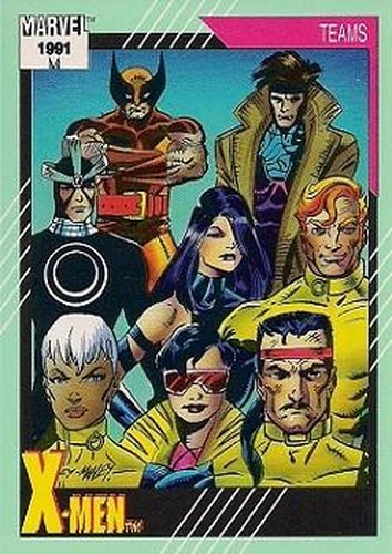 #153 X-Men - 1991 Impel Marvel Universe Series II