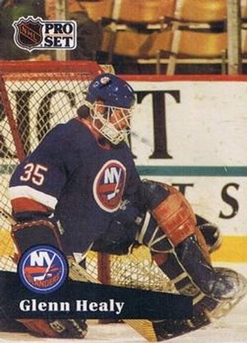 #153 Glenn Healy - 1991-92 Pro Set Hockey