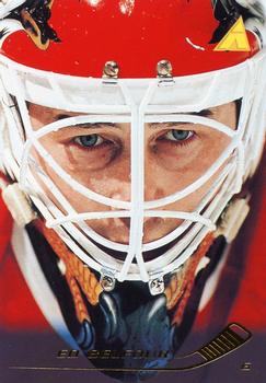 #153 Ed Belfour - Chicago Blackhawks - 1995-96 Pinnacle Hockey
