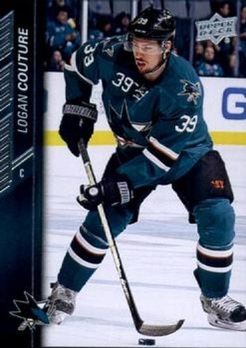 #153 Logan Couture - San Jose Sharks - 2015-16 Upper Deck Hockey