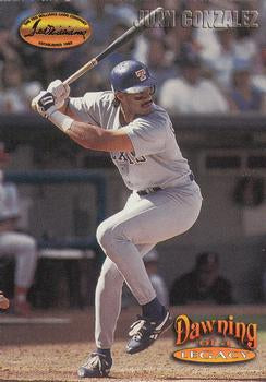 #153 Juan Gonzalez - Texas Rangers - 1993 Ted Williams Baseball