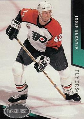 #153 Josef Beranek - Philadelphia Flyers - 1993-94 Parkhurst Hockey