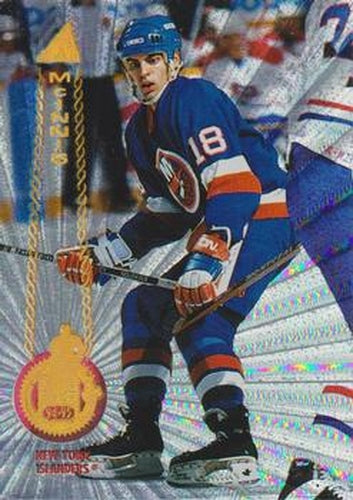 #153 Marty McInnis - New York Islanders - 1994-95 Pinnacle Hockey - Rink Collection