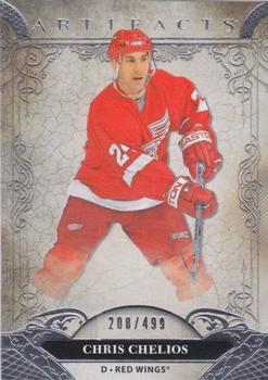 #153 Chris Chelios - Detroit Red Wings - 2020-21 Upper Deck Artifacts Hockey