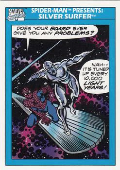 #153 Silver Surfer - 1990 Impel Marvel Universe