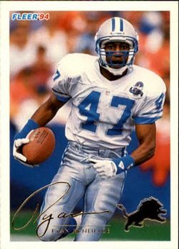 #153 Ryan McNeil - Detroit Lions - 1994 Fleer Football