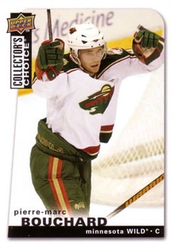 #153 Pierre-Marc Bouchard - Minnesota Wild - 2008-09 Collector's Choice Hockey