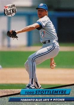 #153 Todd Stottlemyre - Toronto Blue Jays - 1992 Ultra Baseball