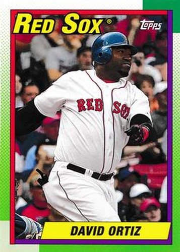 #153 David Ortiz - Boston Red Sox - 2013 Topps Archives Baseball