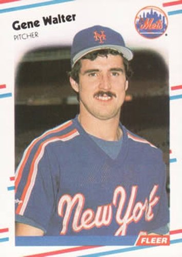 #153 Gene Walter - New York Mets - 1988 Fleer Baseball