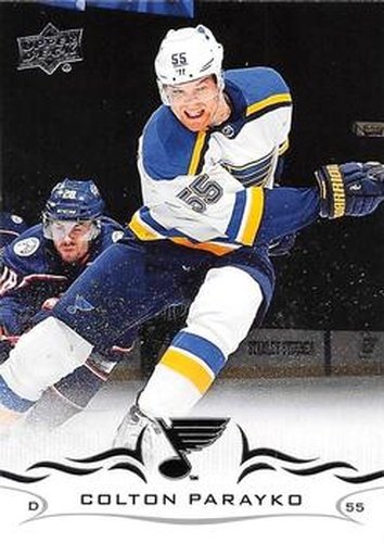 #153 Colton Parayko - St. Louis Blues - 2018-19 Upper Deck Hockey