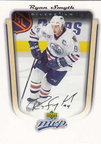 #153 Ryan Smyth - Edmonton Oilers - 2005-06 Upper Deck MVP Hockey