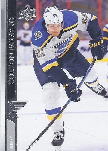 #153 Colton Parayko - St. Louis Blues - 2020-21 Upper Deck Hockey