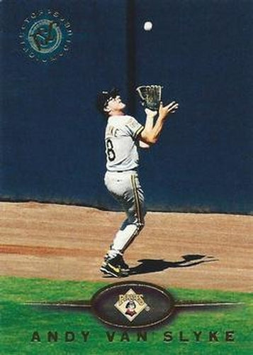 #153 Andy Van Slyke - Pittsburgh Pirates - 1995 Stadium Club Baseball
