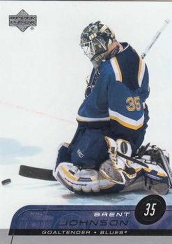 #153 Brent Johnson - St. Louis Blues - 2002-03 Upper Deck Hockey
