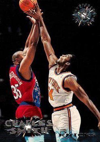 #153 Charles Smith - New York Knicks - 1995-96 Stadium Club Basketball